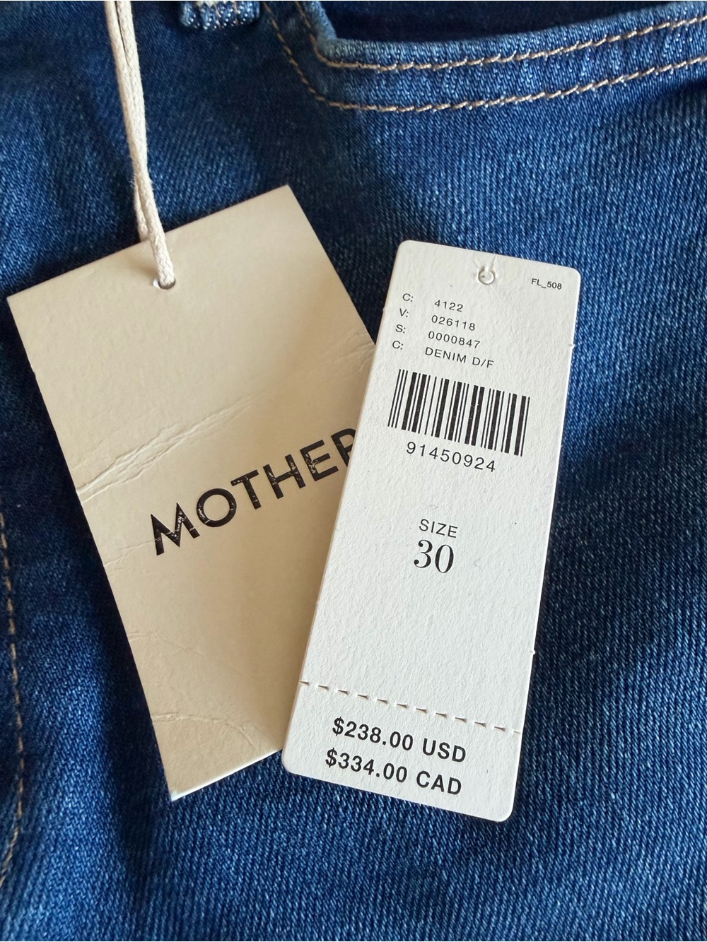 NWT MOTHER Mid Rise Rambler Ankle - Picture 9 of 14